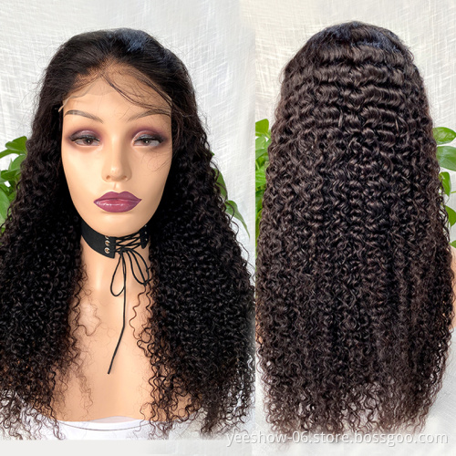100% natural virgin brazilian hair lace front wig cheap cuticle aligned human hair wigs for black women
